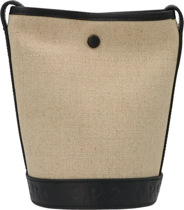 A.P.C. Logo Debossed Bucket Shoulder Bag