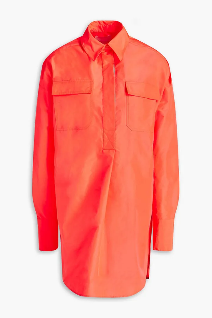 Ezrana oversized neon shell shirt