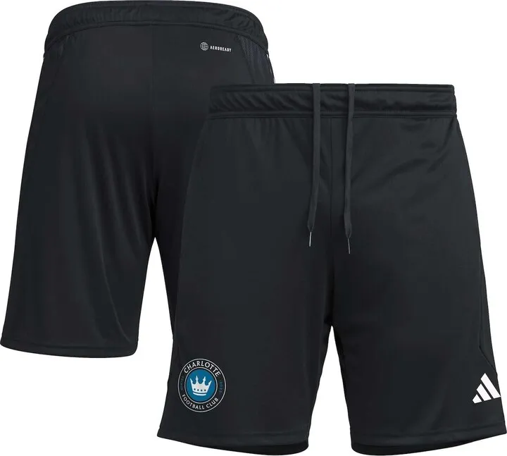 Men's adidas Black Charlotte Fc 2023 On-Field Aeroready Training Shorts