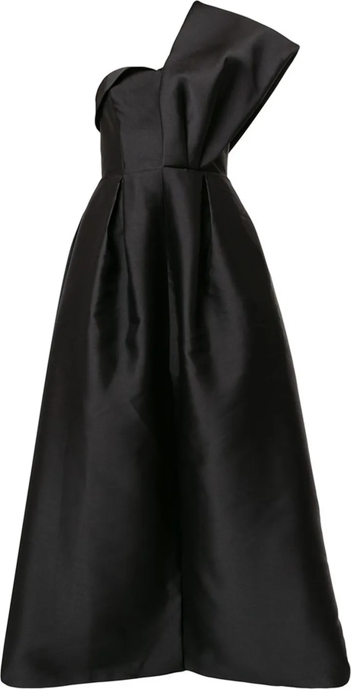 Clara one-shoulder gown