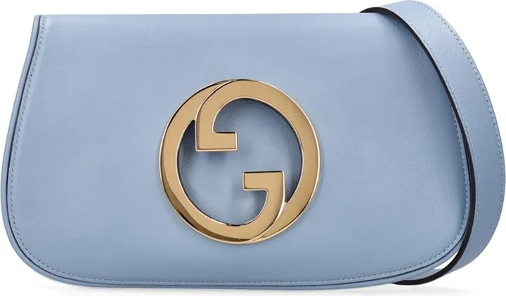 Blondie leather shoulder bag