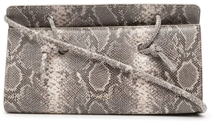 Snakeskin-Effect Tote Bag