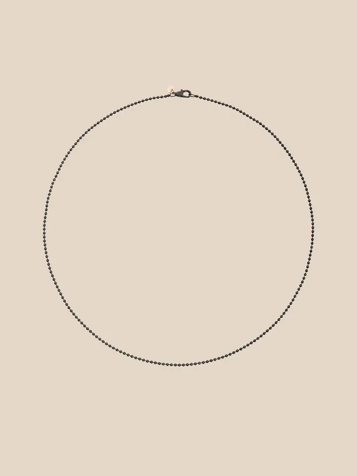 Bollicine Dodo necklace in silver and pvd