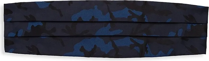 Printed Silk Cummerbund