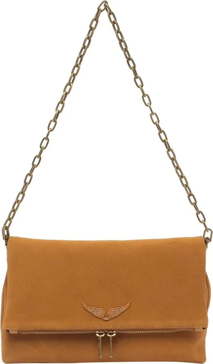 Zadig & Voltaire Rocky Logo Plaque Shoulder Bag