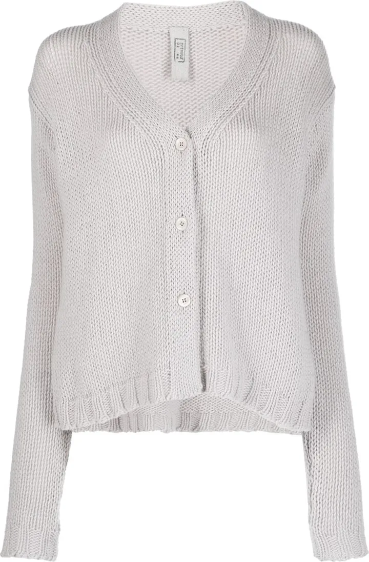 V-neck cashmere cardigan
