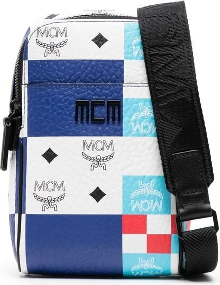 mini Tech checkerboard monogram sling bag