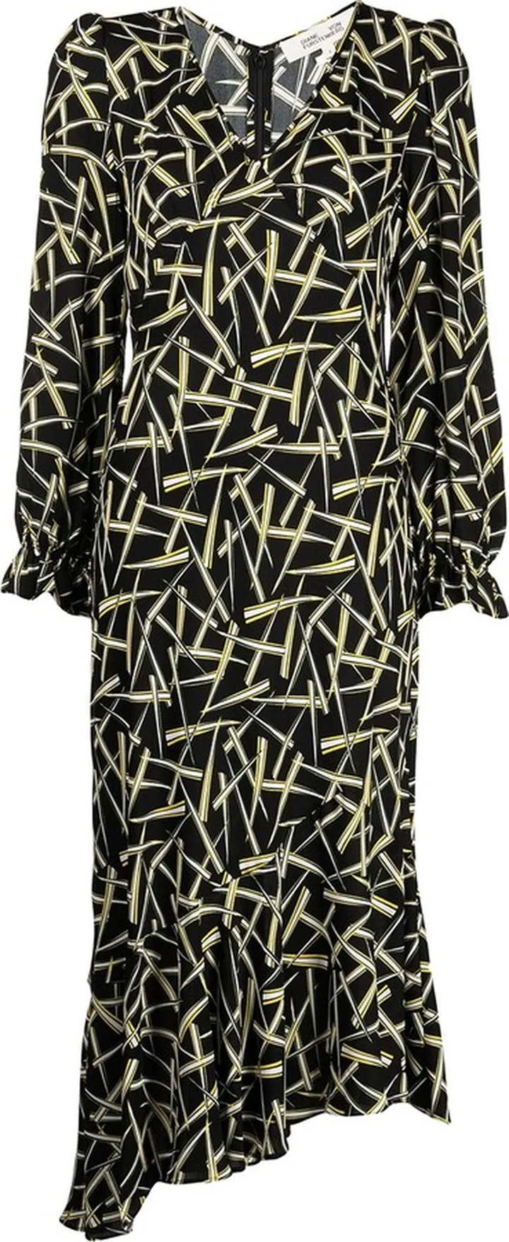 Manal silk midi dress