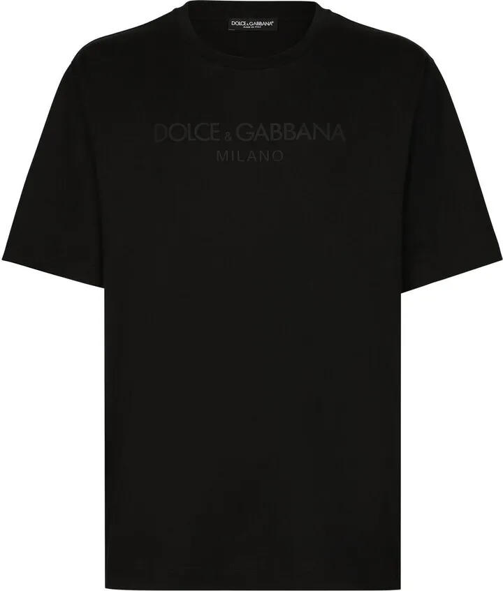 logo-print cotton T-shirt