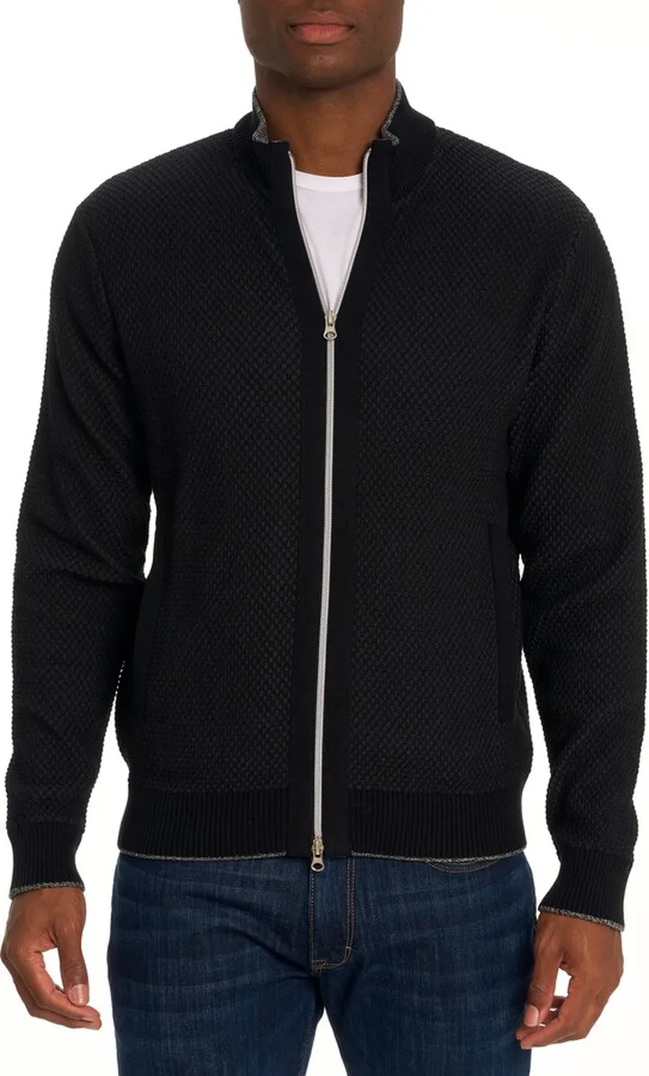 Buzz Cotton Zip Sweater