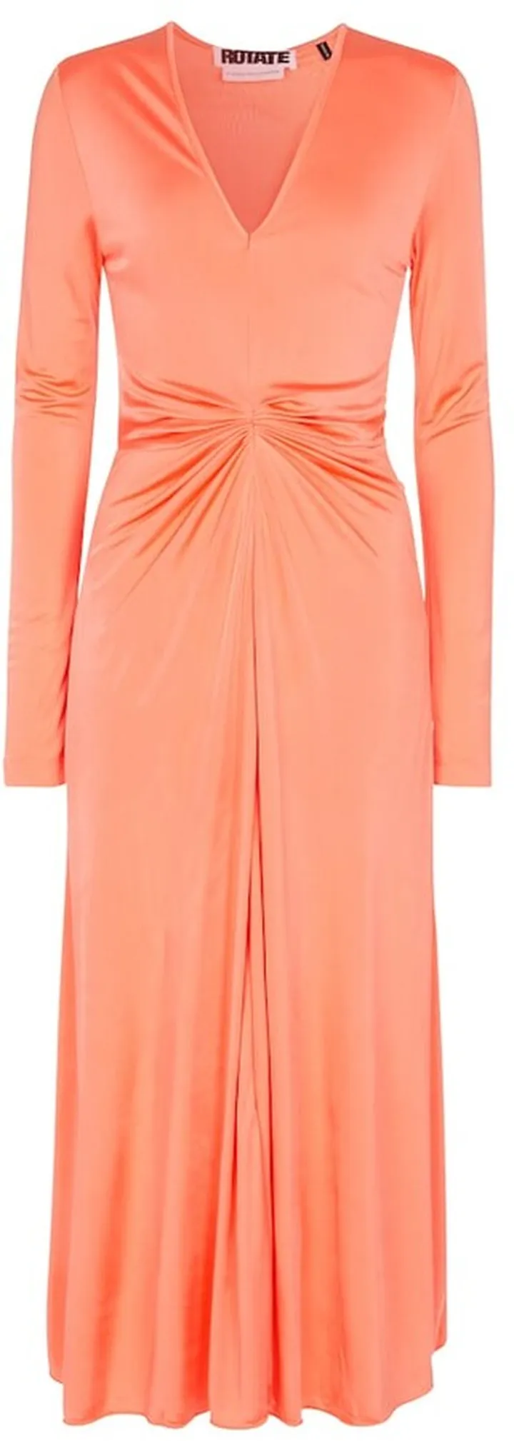 Sierra long-sleeved midi dress
