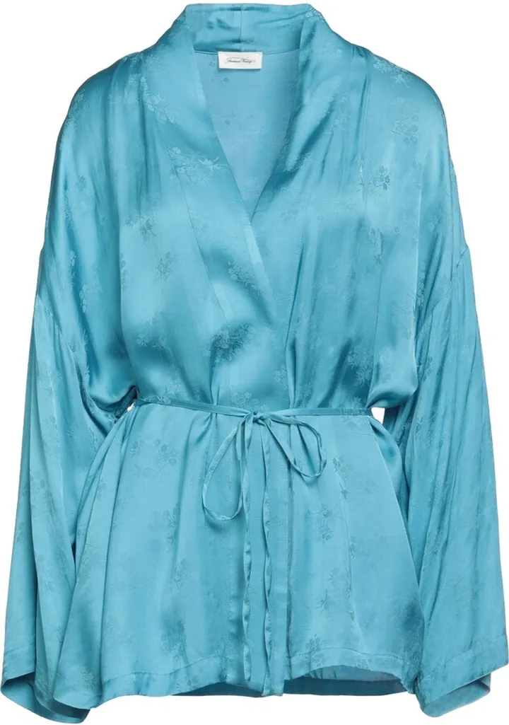 Dressing Gown Or Bathrobe Pastel Blue