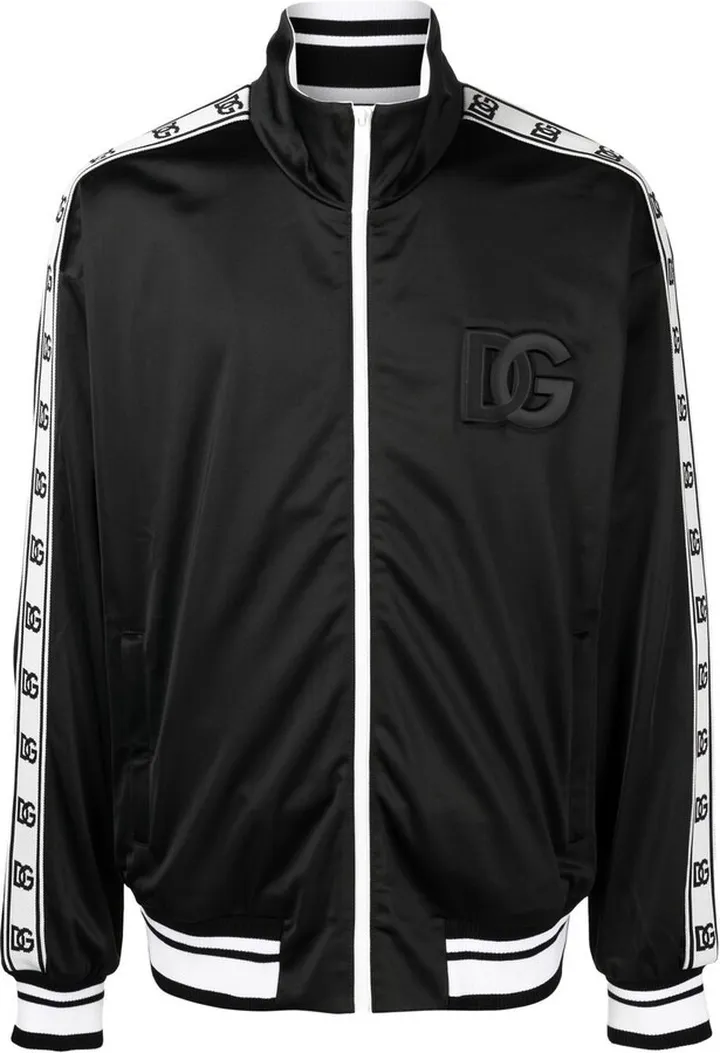 Logo Panel Bomber Jacket