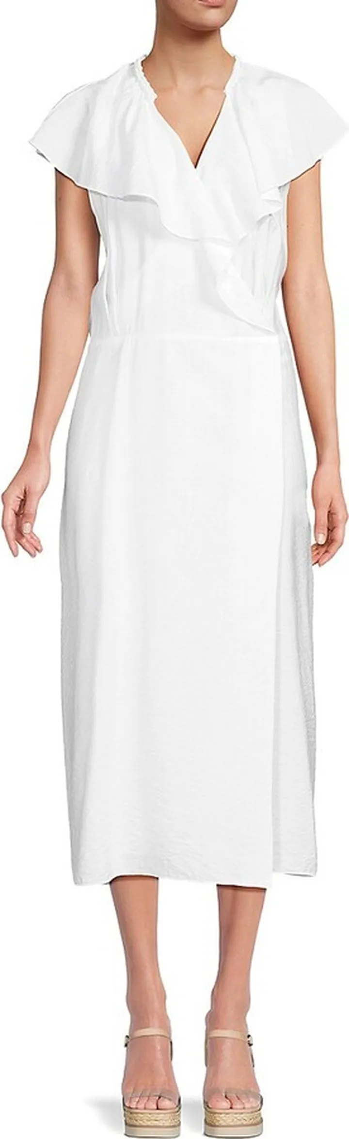 Ruffle Midi Dress