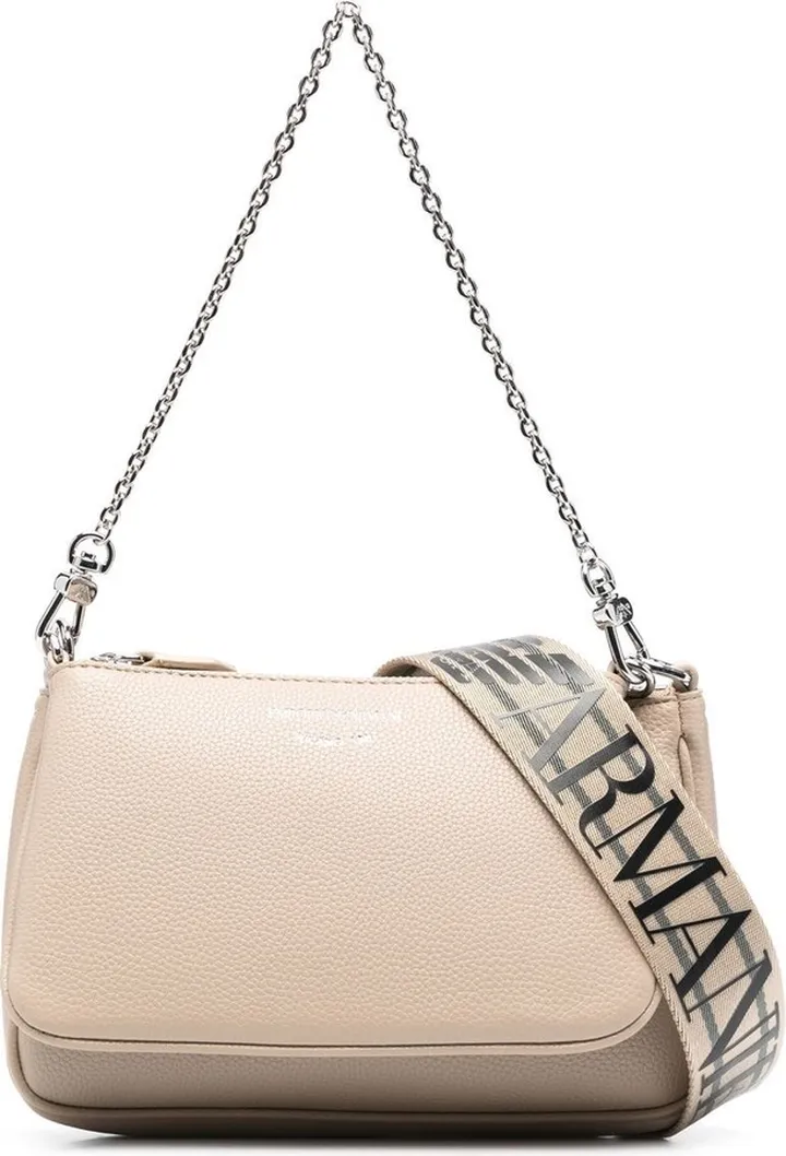 Logo-Print Cross-Body Bag
