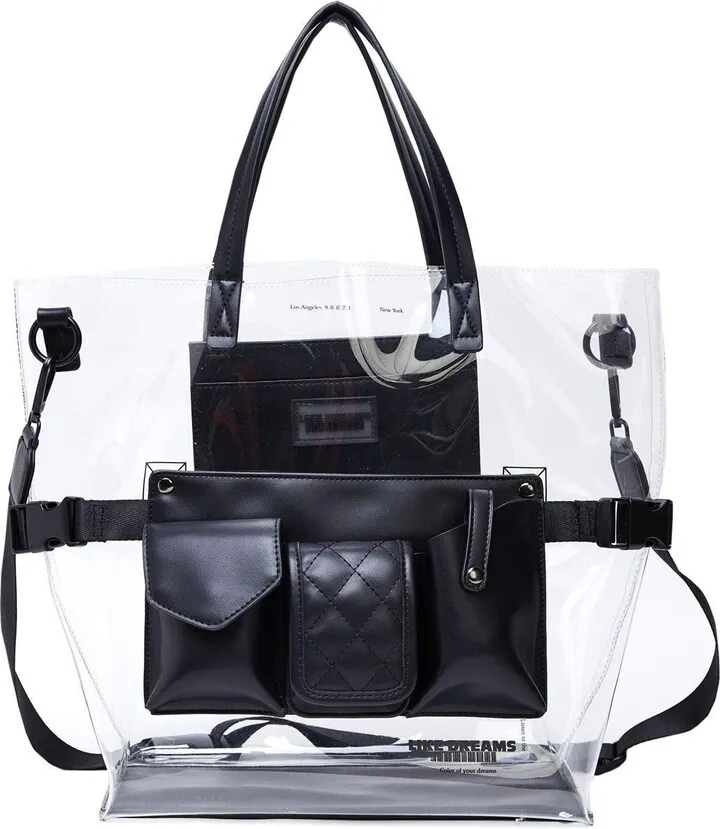 Like Dreams Clear Retro Tote Bag
