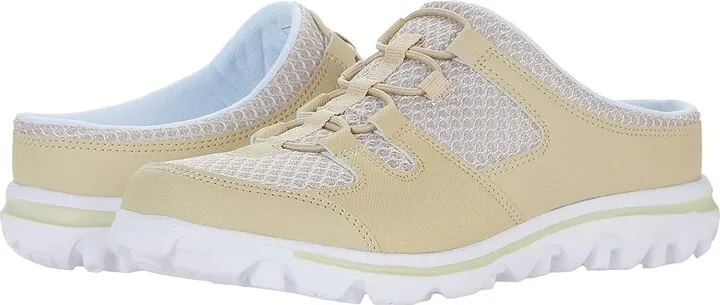 Propet TravelActiv Slide (Sand) Women's Slip on Shoes