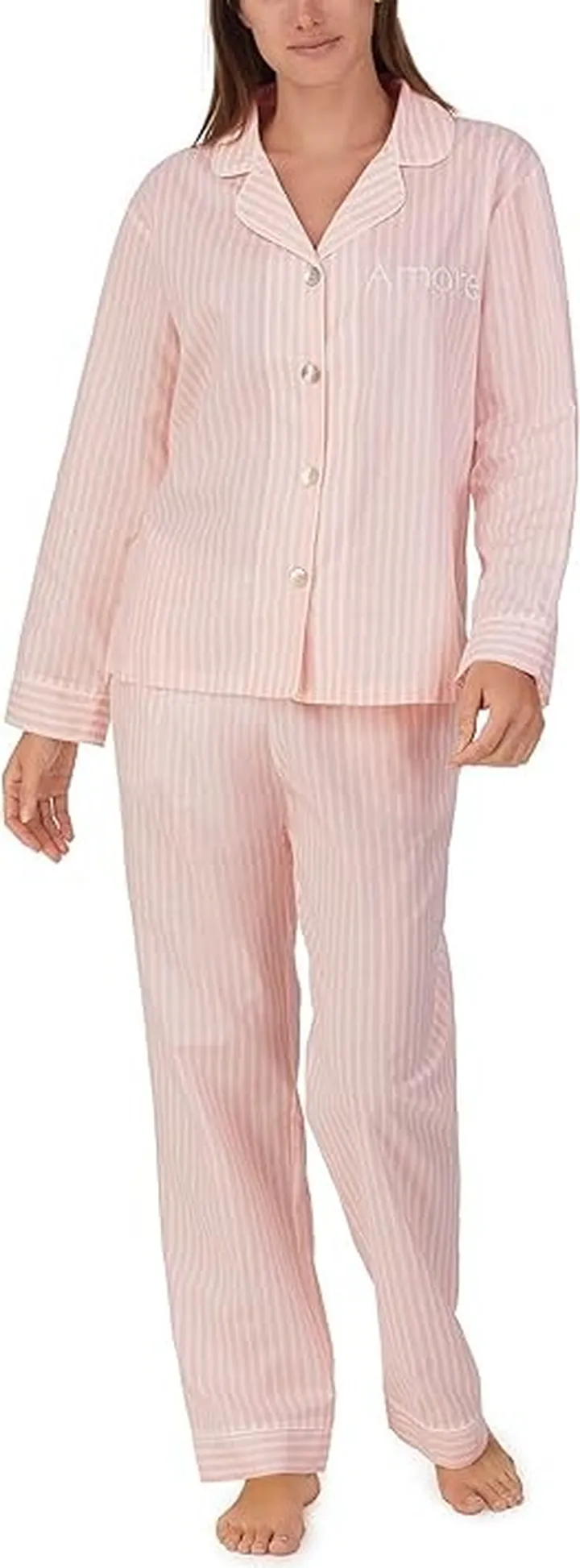 Bedhead PJs Long Sleeve Classic PJ Set (Candy Stripe) Women's Pajama Sets