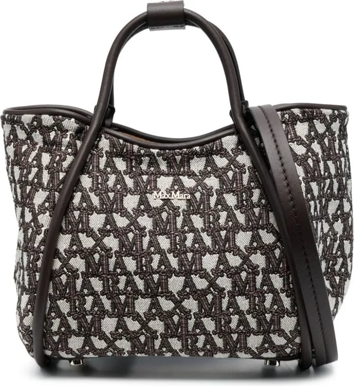 MAX MARA- Monogram Motif Tote Bag