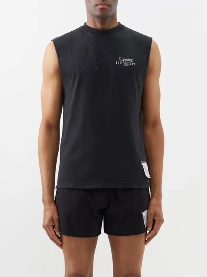 Mothtech Organic-cotton Sleeveless T-shirt