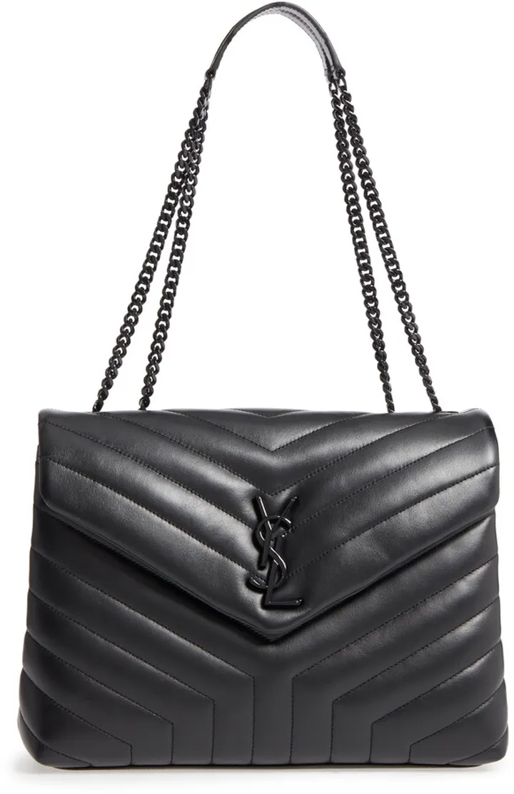 Medium LouLou Matelassé Leather Shoulder Bag