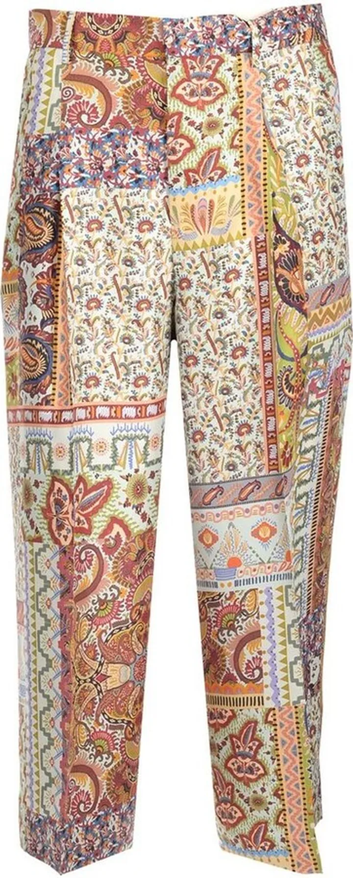 Etro Paisley Printed Cropped Pants