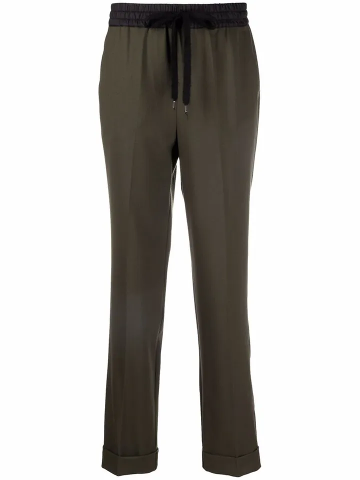 Cropped Tailored Trousers