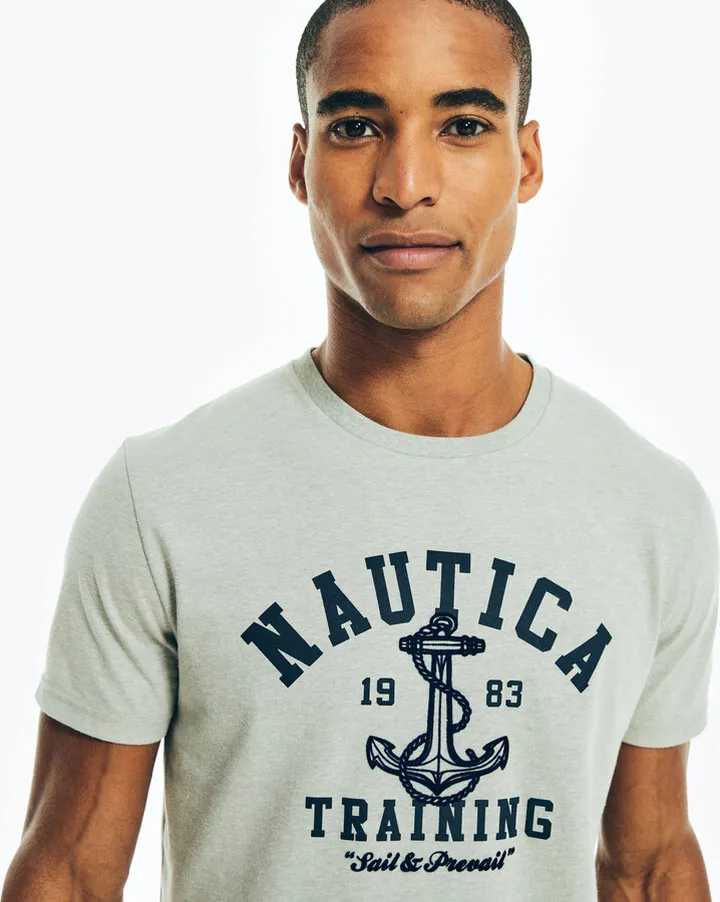 Sustainably Crafted Training Graphic T-Shirt