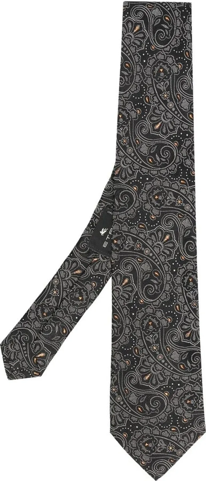 Paisley-Print Silk Tie