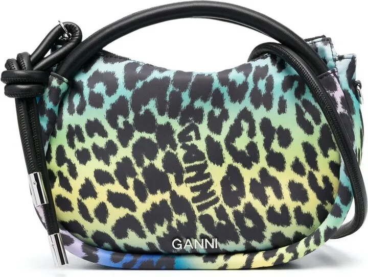 Animal-Print Top-Handles Tote