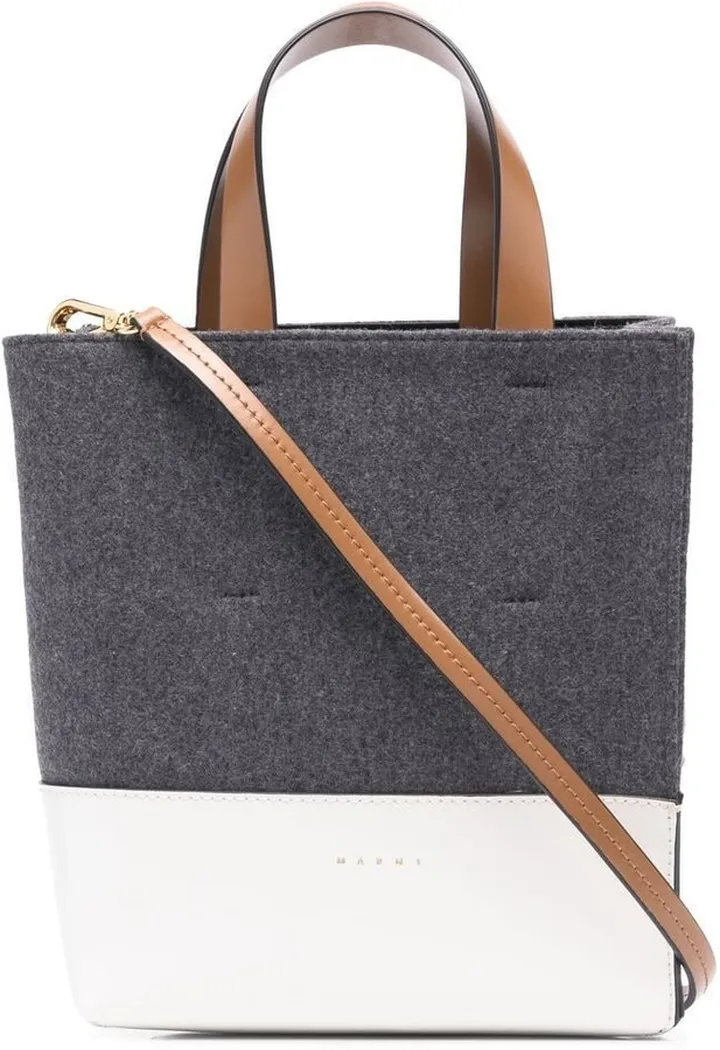 Colourblock Tote Bag