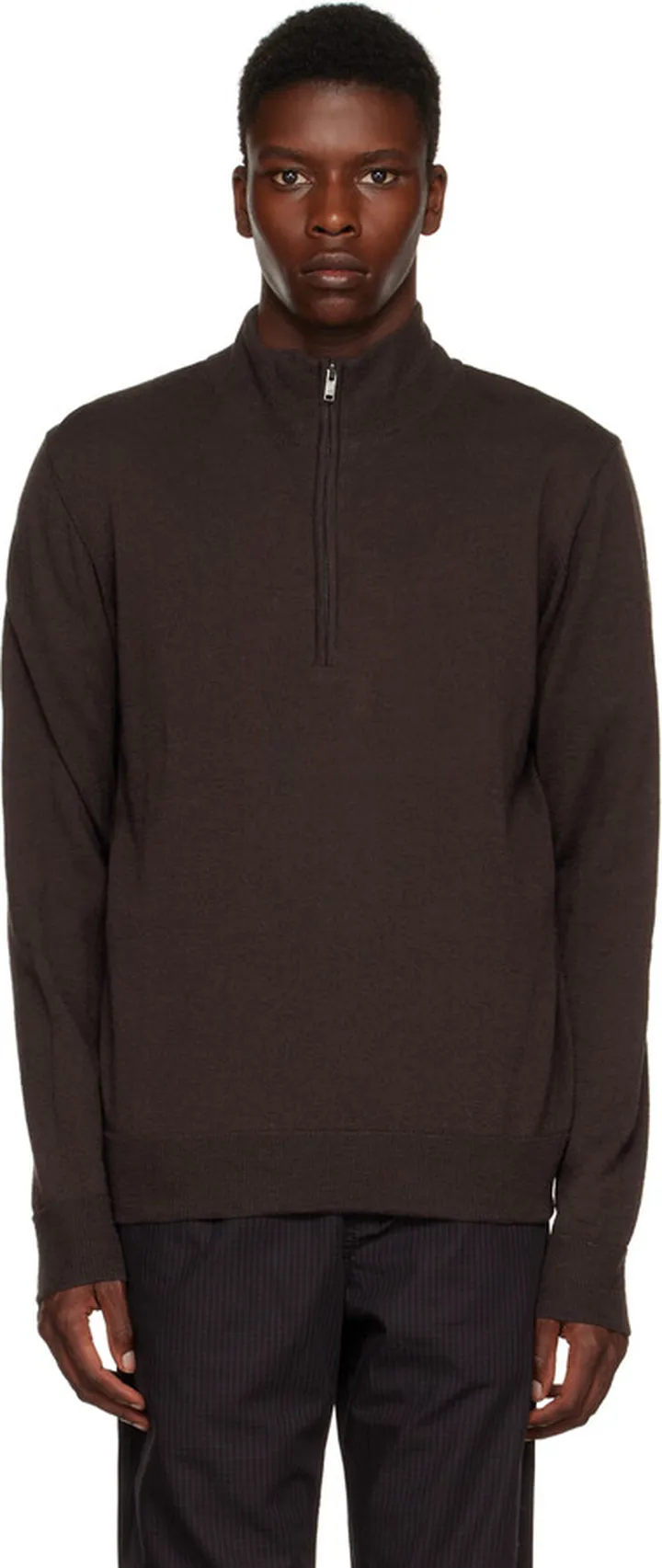 Wood Wood Taupe Pelle Sweater