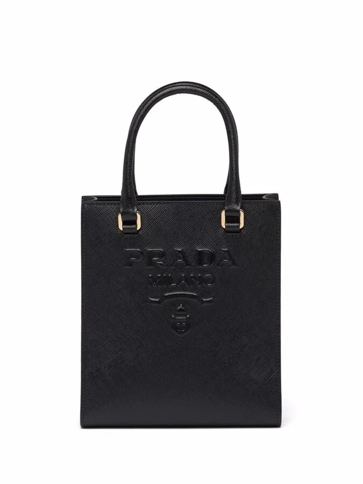 small Saffiano leather tote bag