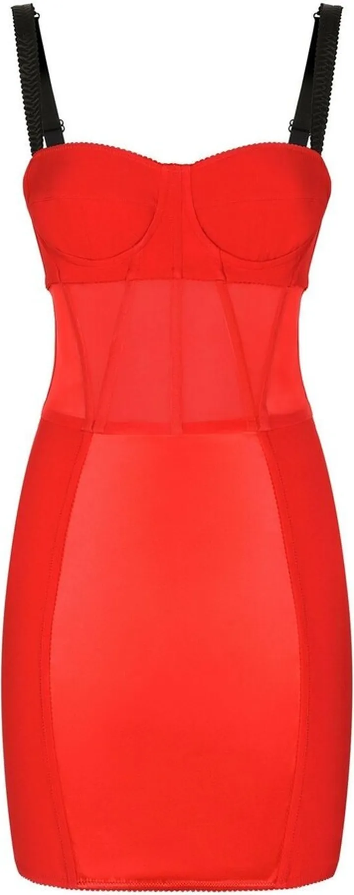 Silk Corset Mini Dress