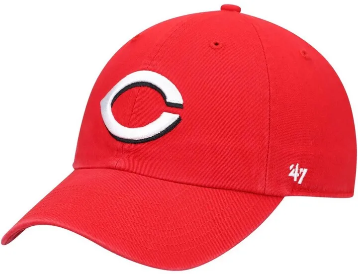 Men's Red Cincinnati Reds Heritage Clean Up Adjustable Hat