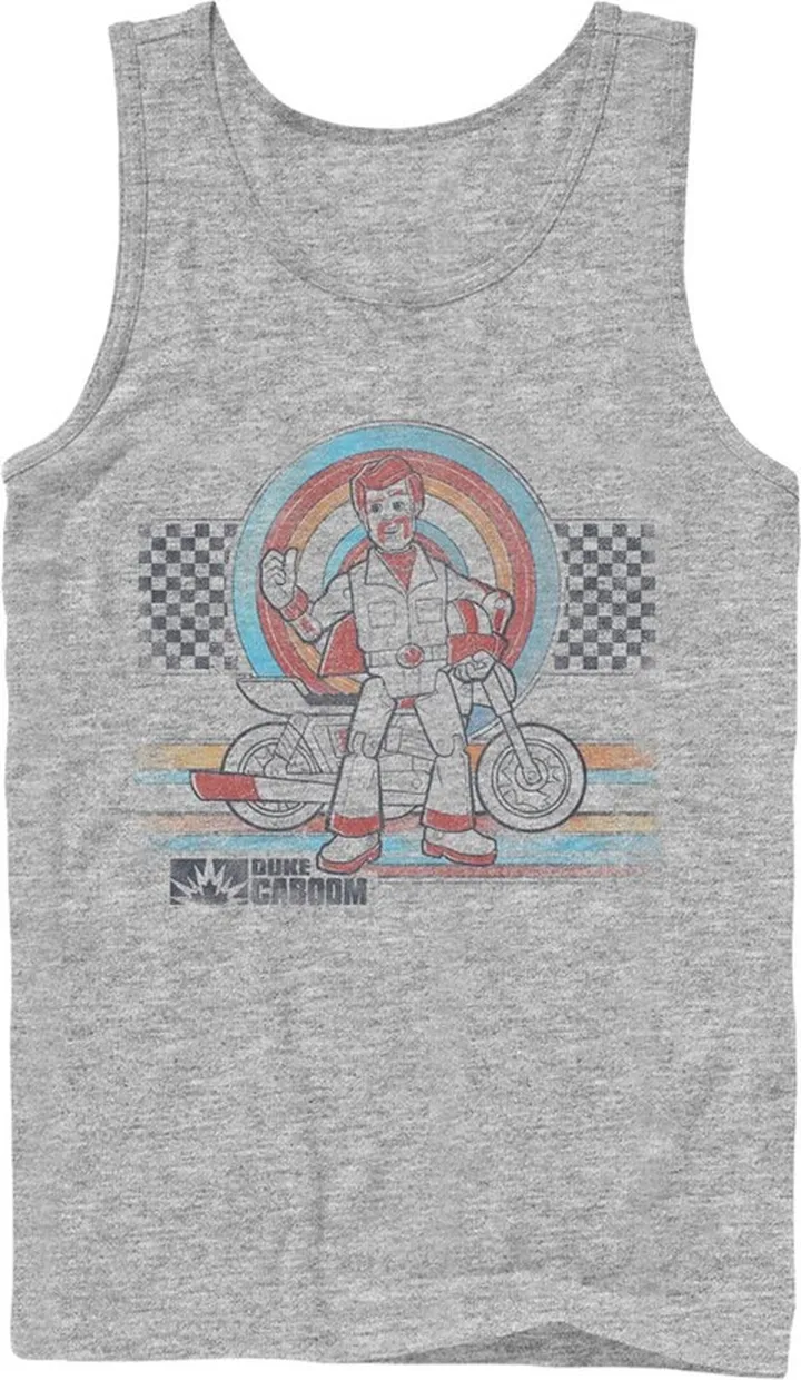 Men's Toy Story Caboom Retro Tank Top - Athletic Heather - 2X Large