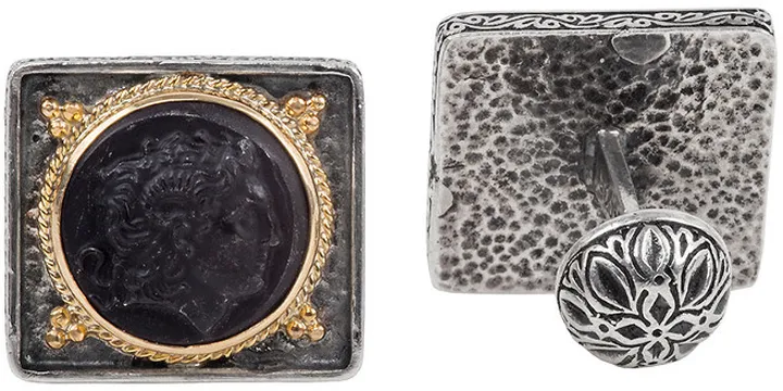 Konstantino 18K Plated Ferrite Cufflinks