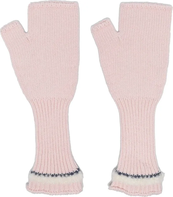 Fingerless Knit Gloves