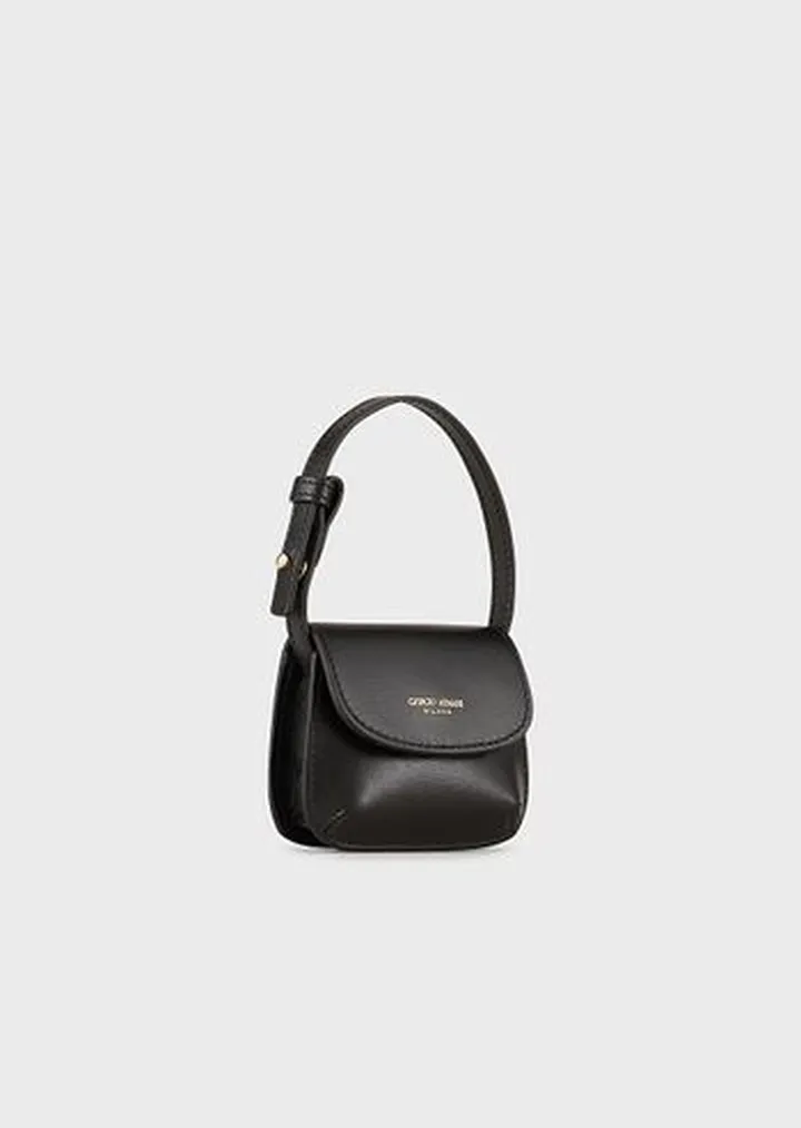 La Prima palmellato leather mini-charm