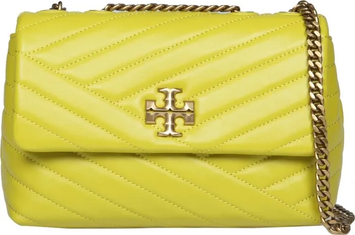 Kira Chevron Small Leather Bag