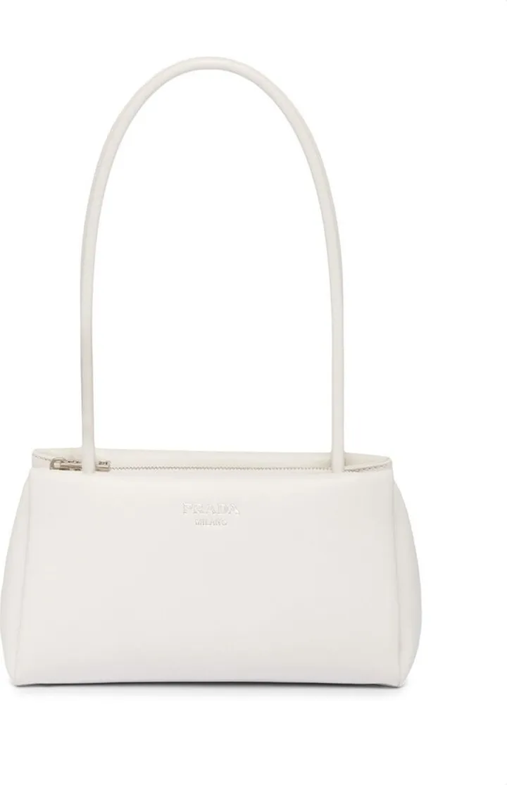 Small Logo-Embossed Shoulder Bag