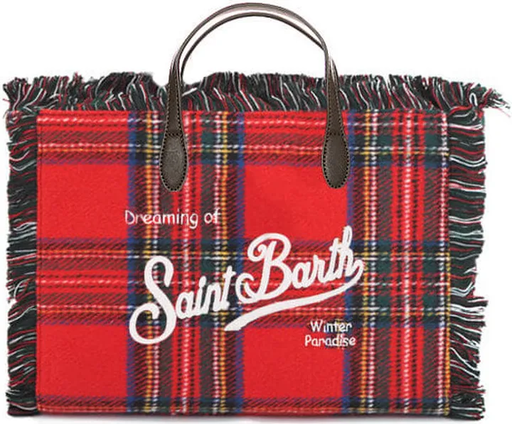 Tartan Print Handbag