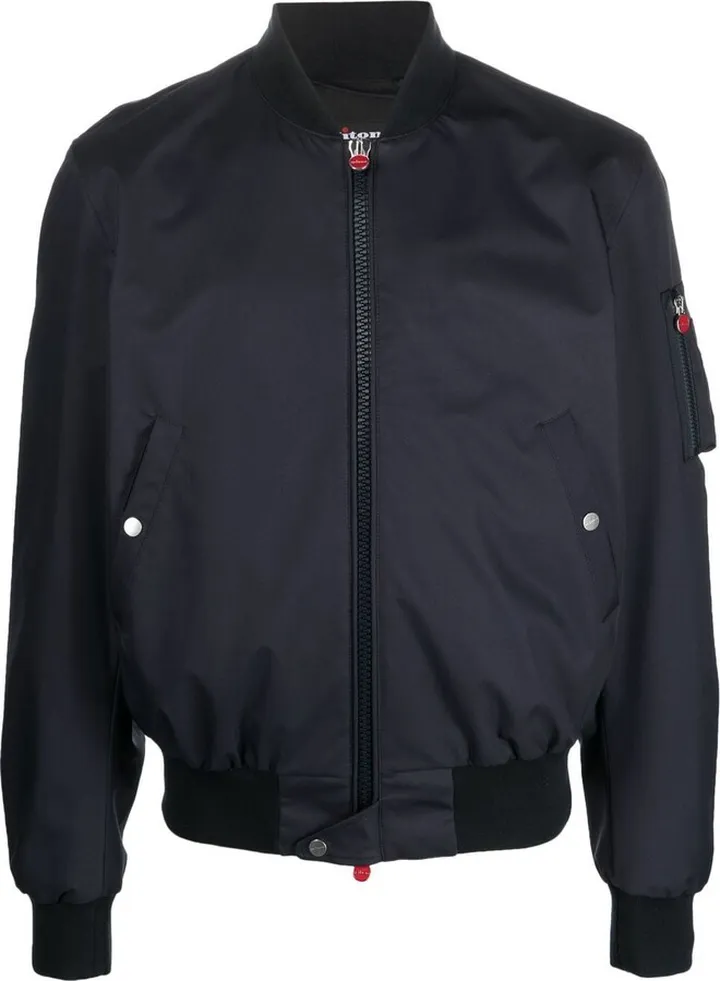 Sleeve-Pocket Bomber Jacket