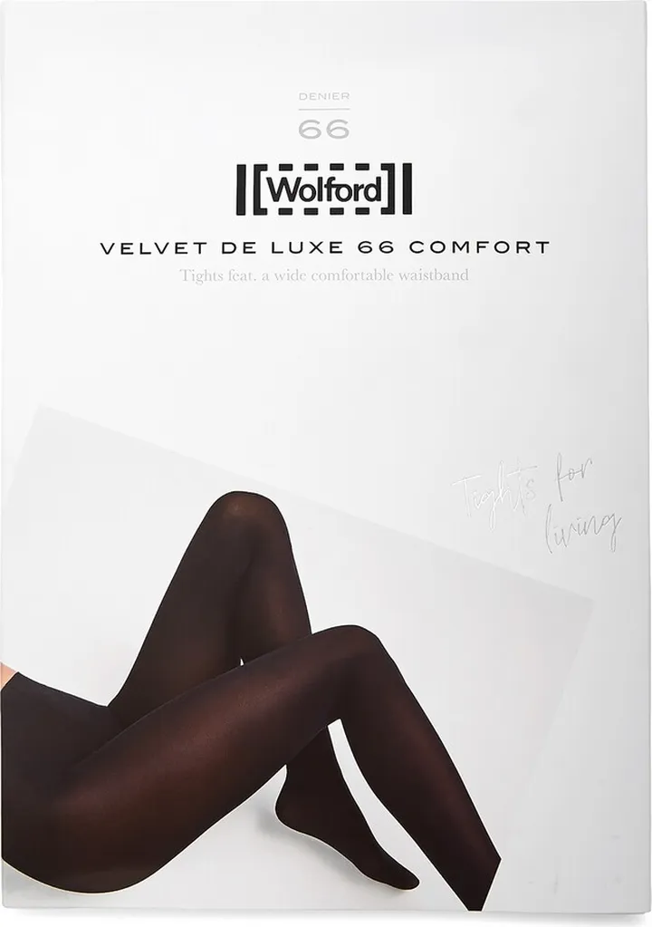 Wolford Velvet De Luxe Black 66 Denier Tights