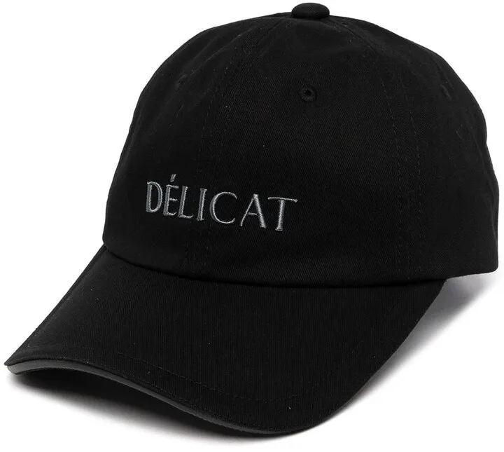 Embroidered-Slogan Baseball Cap