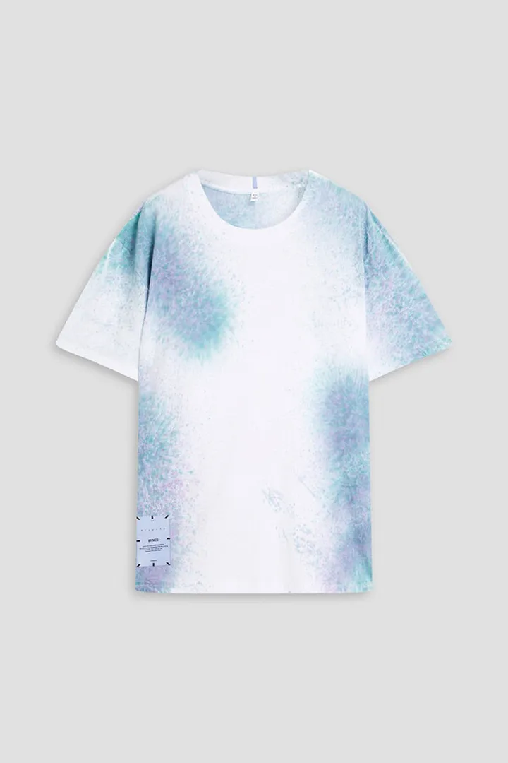 Printed cotton-jersey T-shirt