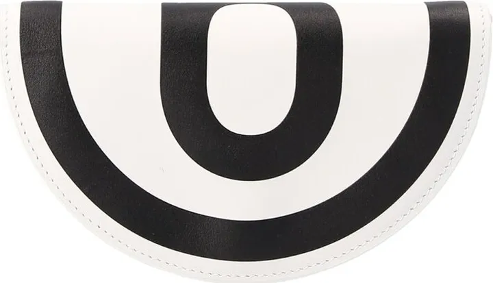 MM6 Maison Margiela Logo Printed Foldover Top Crossbody Bag