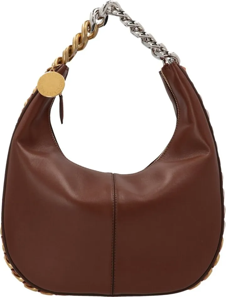 Stella McCartney Frayme Zipit Small Shoulder Bag