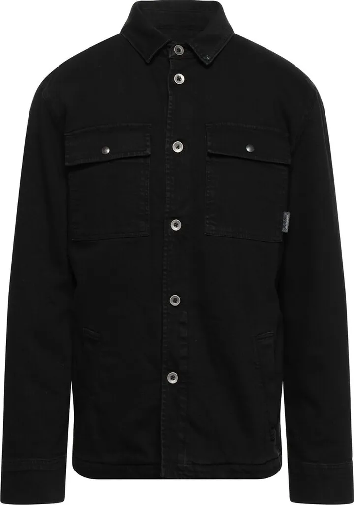 Denim Outerwear Black