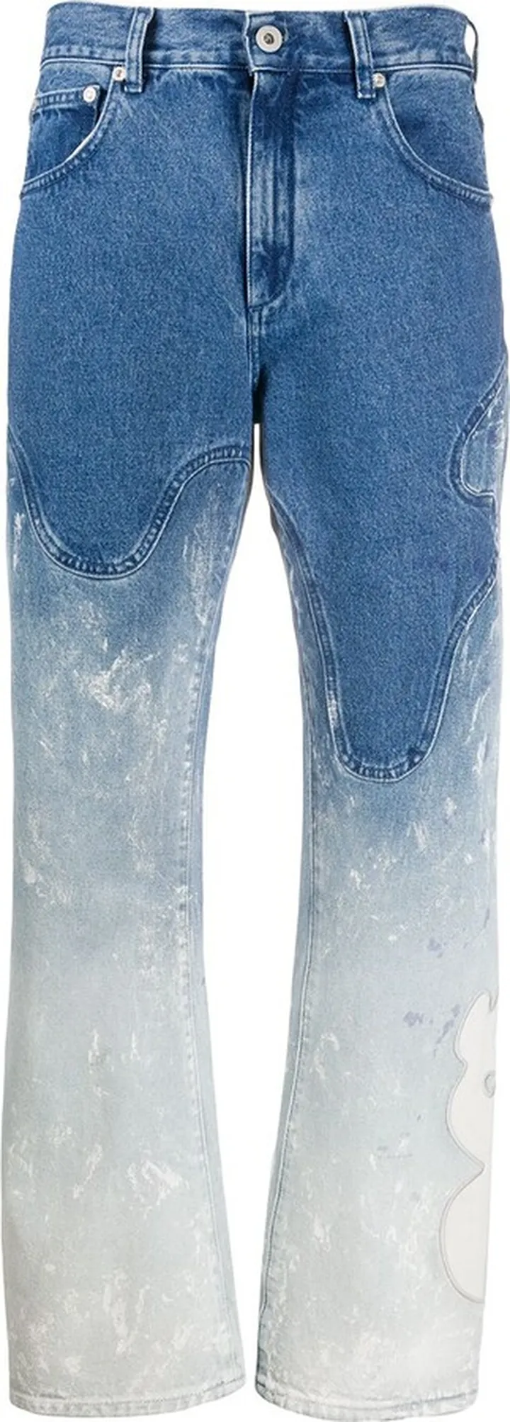 Bleached Baggy Jeans